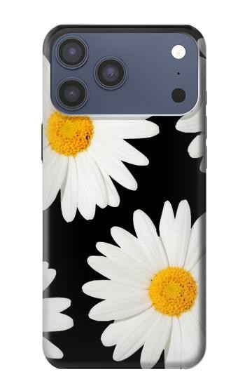 S2477 デイジーの花 Daisy flower iPhone 17 Pro Max バックケース、フリップケース・カバー