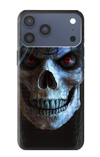 S2585 スカルペンタグラム Evil Death Skull Pentagram iPhone 17 Pro Max バックケース、フリップケース・カバー