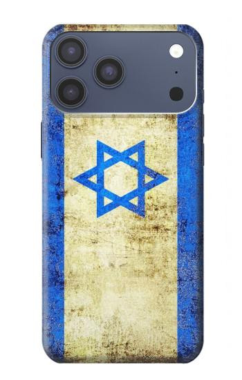 S2614 イスラエルの古い旗 Israel Old Flag iPhone 17 Pro Max, 18 Pro Max バックケース、フリップケース・カバー
