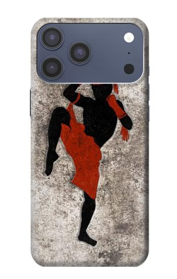 S2634 ムエタイキックボクシング格闘技 Muay Thai Kickboxing Martial Art iPhone 17 Pro Max, 18 Pro Max バックケース、フリップケース・カバー