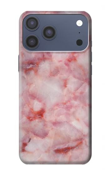 S2843 ピンクマーブル Pink Marble Texture iPhone 17 Pro Max, 18 Pro Max バックケース、フリップケース・カバー