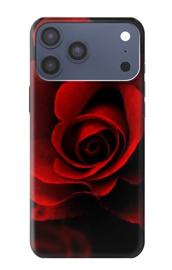S2898 赤いバラ Red Rose iPhone 17 Pro Max バックケース、フリップケース・カバー