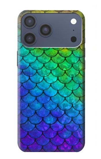 S2930 人魚のスケール Mermaid Fish Scale iPhone 17 Pro Max, 18 Pro Max バックケース、フリップケース・カバー