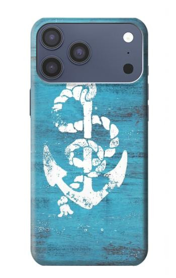 S3053 マリンアンカー Marine Anchor Blue iPhone 17 Pro Max バックケース、フリップケース・カバー