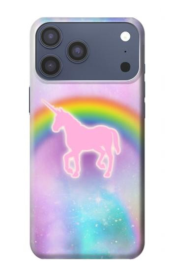 S3070 レインボーユニコーンパステル Rainbow Unicorn Pastel Sky iPhone 17 Pro Max バックケース、フリップケース・カバー