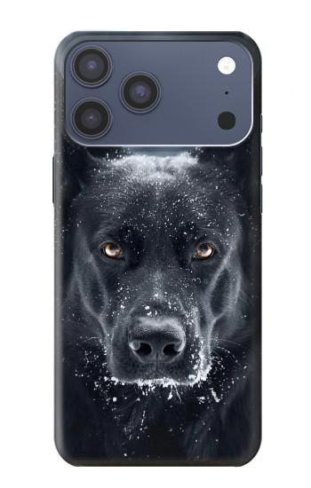 S3168 ドイツのシェパード・ブラック・ドッグ German Shepherd Black Dog iPhone 17 Pro Max, 18 Pro Max バックケース、フリップケース・カバー
