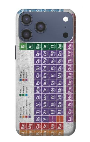 S3383 周期表 Periodic Table iPhone 17 Pro Max バックケース、フリップケース・カバー