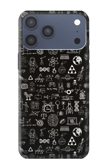 S3426 科学黒板 Blackboard Science iPhone 17 Pro Max, 18 Pro Max バックケース、フリップケース・カバー