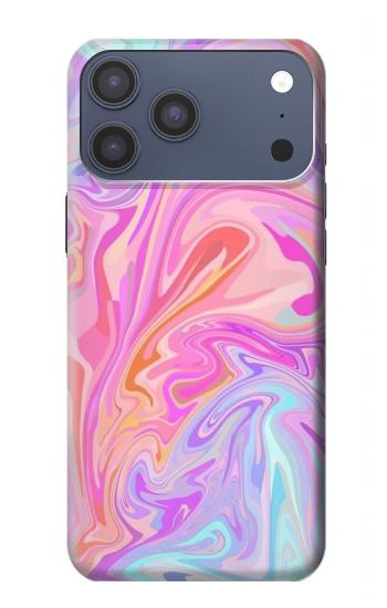 S3444 デジタルアートカラフルな液体 Digital Art Colorful Liquid iPhone 17 Pro Max バックケース、フリップケース・カバー