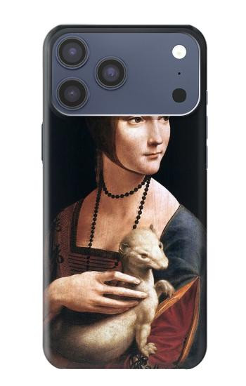 S3471 エルミン・レオナルド・ダ・ヴィンチ Lady Ermine Leonardo da Vinci iPhone 17 Pro Max バックケース、フリップケース・カバー