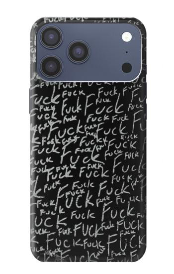 S3478 面白い言葉黒板 Funny Words Blackboard iPhone 17 Pro Max, 18 Pro Max バックケース、フリップケース・カバー