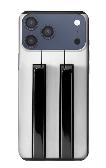 S3524 ピアノキーボード Piano Keyboard iPhone 17 Pro Max, 18 Pro Max バックケース、フリップケース・カバー