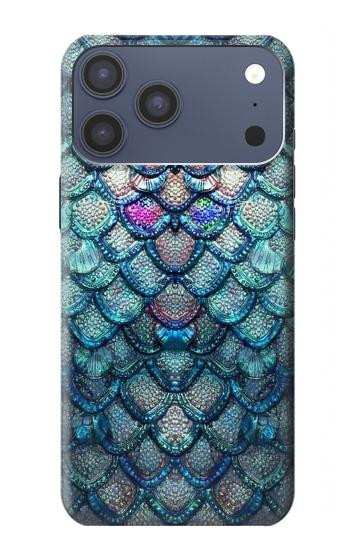 S3809 人魚の鱗 Mermaid Fish Scale iPhone 17 Pro Max, 18 Pro Max バックケース、フリップケース・カバー