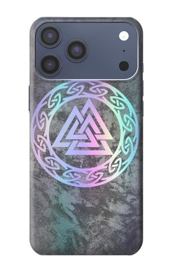 S3833 Walknat オーディン Watans Knot Hrungnir Heart Valknut Odin Wotans Knot Hrungnir Heart iPhone 17 Pro Max バックケース、フリップケース・カバー