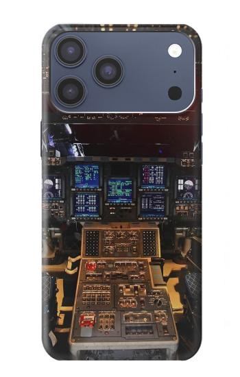 S3836 飛行機のコックピット Airplane Cockpit iPhone 17 Pro Max バックケース、フリップケース・カバー