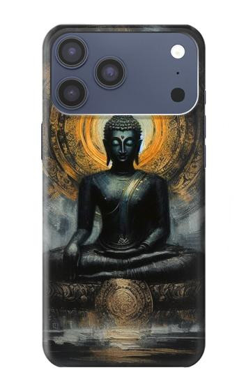 S3968 黒い仏陀 Black Buddha iPhone 17 Pro Max, 18 Pro Max バックケース、フリップケース・カバー