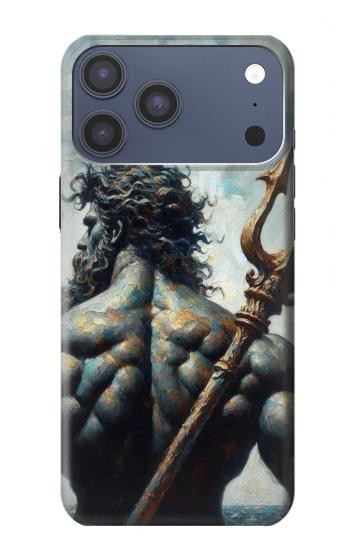 S4010 海の神 ポセイドン トライデント Poseidon Trident God of The Sea iPhone 17 Pro Max バックケース、フリップケース・カバー