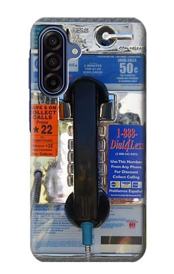S0087 公衆電話 Payphone Samsung Galaxy A17, A18 バックケース、フリップケース・カバー