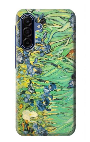 S0210 フィンセント・ファン・ゴッホ アイリスの花 Van Gogh Irises Samsung Galaxy A17 バックケース、フリップケース・カバー