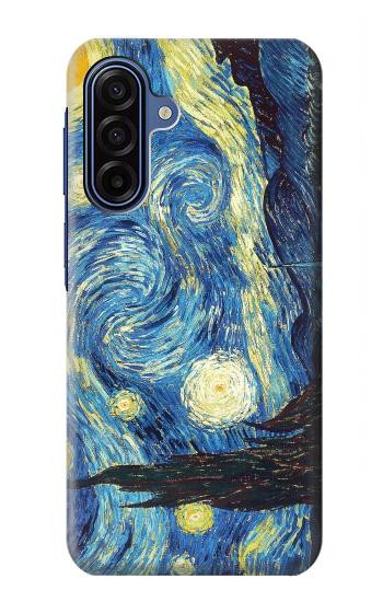 S0213 フィンセント・ファン・ゴッホ 星月夜 Van Gogh Starry Nights Samsung Galaxy A17 バックケース、フリップケース・カバー