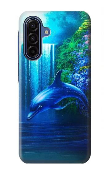 S0385 イルカ Dolphin Samsung Galaxy A17 バックケース、フリップケース・カバー