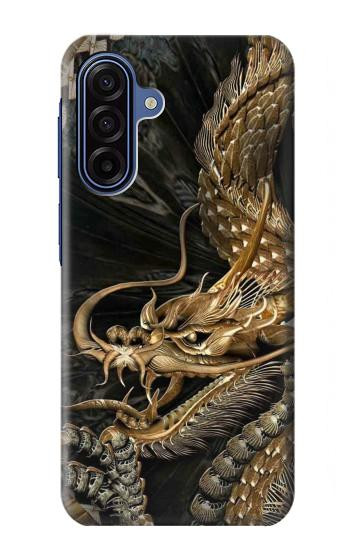 S0426 ゴールドドラゴン Gold Dragon Samsung Galaxy A17 バックケース、フリップケース・カバー