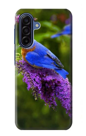 S1565 幸福の青い鳥 ブルーバード Bluebird of Happiness Blue Bird Samsung Galaxy A17, A18 バックケース、フリップケース・カバー