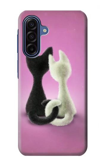 S1832 猫を愛します Love Cat Samsung Galaxy A17 バックケース、フリップケース・カバー