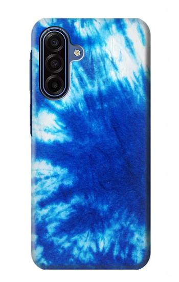 S1869 絞り染めブルー Tie Dye Blue Samsung Galaxy A17 バックケース、フリップケース・カバー
