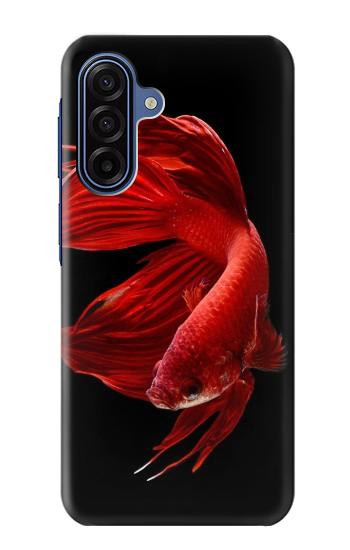 S2092 シャムと戦うサイアム Red Siamese Fighting Fish Samsung Galaxy A17 バックケース、フリップケース・カバー
