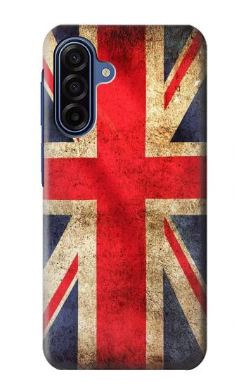 S2303 英国ヴィンテージ国旗 British UK Vintage Flag Samsung Galaxy A17 バックケース、フリップケース・カバー