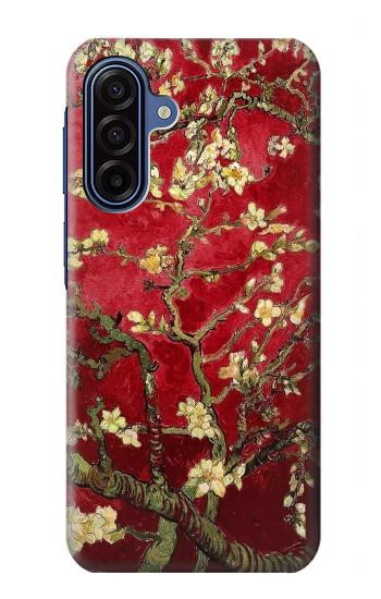 S2414 赤開花アーモンドの木 フィンセント・ファン・ゴッホ Red Blossoming Almond Tree Van Gogh Samsung Galaxy A17, A18 バックケース、フリップケース・カバー