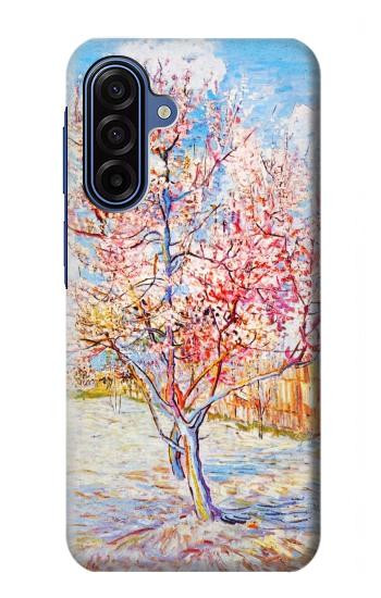 S2450 ブロッサムピンクピーチツリー フィンセント・ファン・ゴッホ Van Gogh Peach Tree Blossom Samsung Galaxy A17 バックケース、フリップケース・カバー