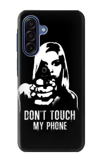 S2518 私の携帯電話を触るな Do Not Touch My Phone Samsung Galaxy A17, A18 バックケース、フリップケース・カバー