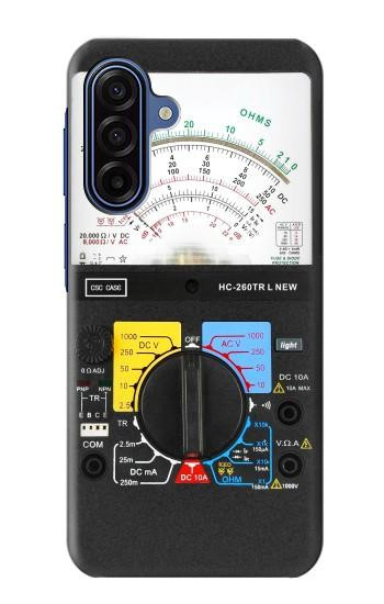 S2660 アナログマルチメータグラフィックプリント Analog Multimeter Graphic Printed Samsung Galaxy A17 バックケース、フリップケース・カバー