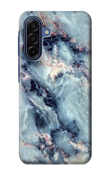S2689 ブルーマーブルグラフィックプリント Blue Marble Texture Graphic Printed Samsung Galaxy A17, A18 バックケース、フリップケース・カバー