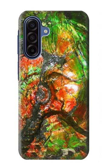 S2694 アンモナイト化石 Ammonite Fossil Samsung Galaxy A17 バックケース、フリップケース・カバー