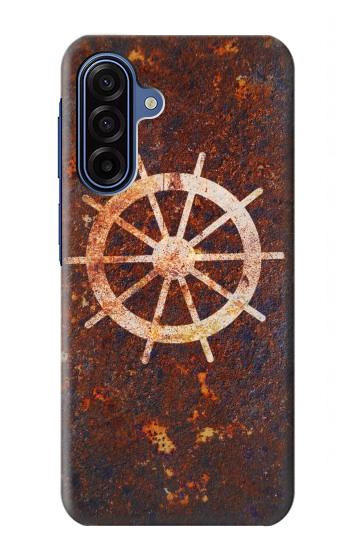 S2766 船 ホイール 錆 Ship Wheel Rusty Texture Samsung Galaxy A17, A18 バックケース、フリップケース・カバー