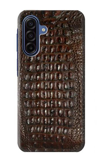 S2850 アリゲータースキングラフィック Brown Skin Alligator Graphic Printed Samsung Galaxy A17 バックケース、フリップケース・カバー