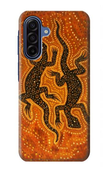 S2901 リザードアボリジニアート Lizard Aboriginal Art Samsung Galaxy A17, A18 バックケース、フリップケース・カバー