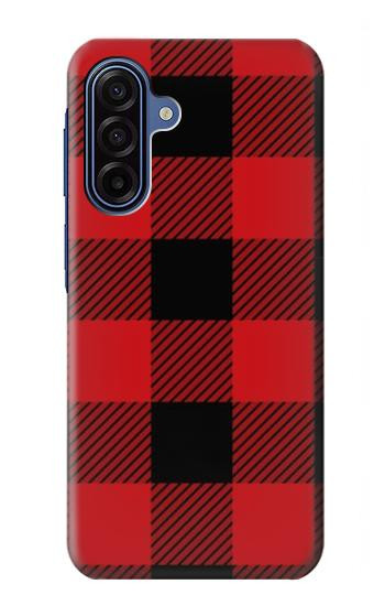S2931 レッドバッファローチェック柄 Red Buffalo Check Pattern Samsung Galaxy A17 バックケース、フリップケース・カバー