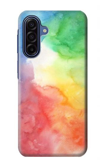 S2945 カラフル水彩 Colorful Watercolor Samsung Galaxy A17 バックケース、フリップケース・カバー