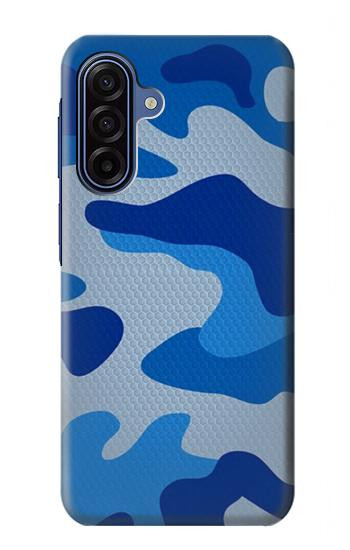 S2958 陸軍青迷彩 Army Blue Camo Camouflage Samsung Galaxy A17 バックケース、フリップケース・カバー