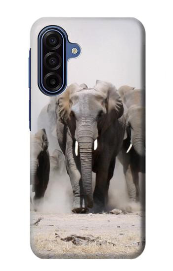 S3142 アフリカゾウ African Elephant Samsung Galaxy A17 バックケース、フリップケース・カバー