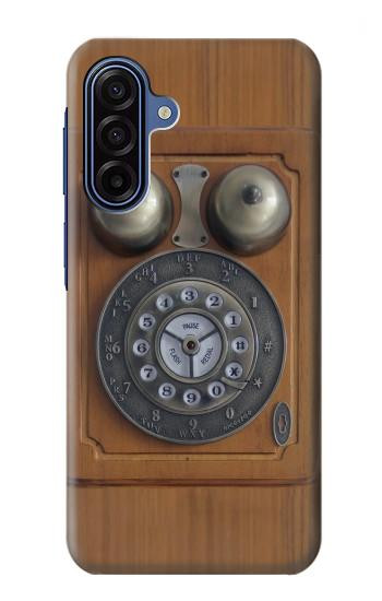 S3146 アンティークウォールレトロ電話 Antique Wall Retro Dial Phone Samsung Galaxy A17 バックケース、フリップケース・カバー