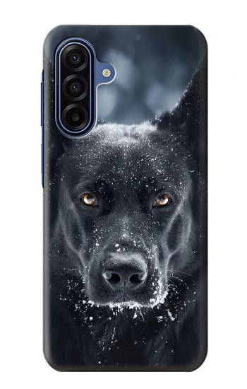 S3168 ドイツのシェパード・ブラック・ドッグ German Shepherd Black Dog Samsung Galaxy A17 バックケース、フリップケース・カバー