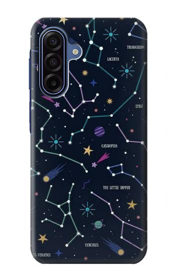 S3220 スターマップ星座星座 Star Map Zodiac Constellations Samsung Galaxy A17, A18 バックケース、フリップケース・カバー