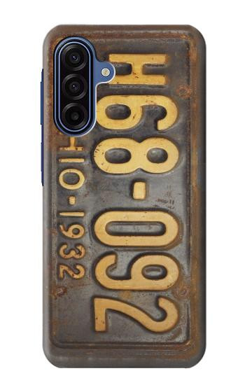 S3228 ヴィンテージ 車のナンバープレート Vintage Car License Plate Samsung Galaxy A17, A18 バックケース、フリップケース・カバー