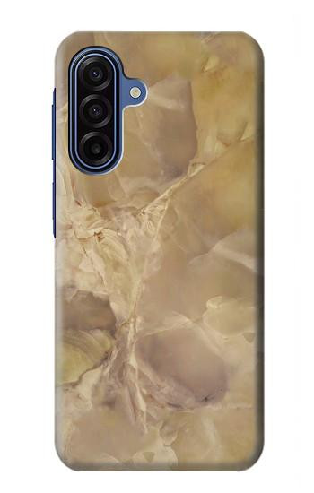 S3240 黄色の大理石 Yellow Marble Stone Samsung Galaxy A17 バックケース、フリップケース・カバー