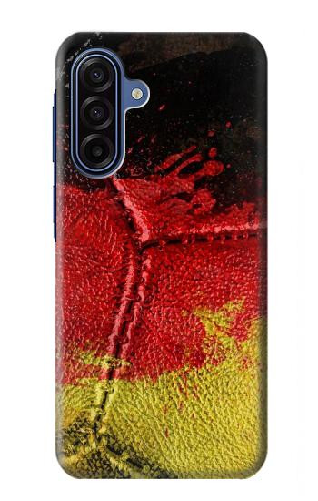 S3303 ドイツの旗ビンテージフットボールのグラフィック Germany Flag Vintage Football Graphic Samsung Galaxy A17 バックケース、フリップケース・カバー